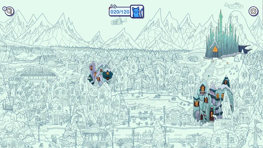 Скриншот 4 к игре Hidden Cats in Santa's Realm