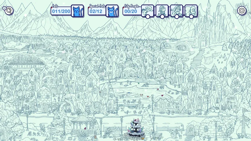 Скриншот 5 к игре Hidden Cats in Santa's Realm