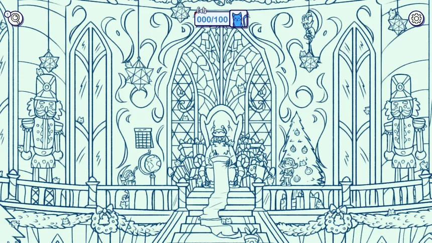 Скриншот 7 к игре Hidden Cats in Santa's Realm