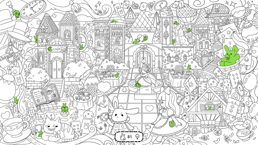 Скриншот 1 к игре Where Rabbits 兔子在哪里