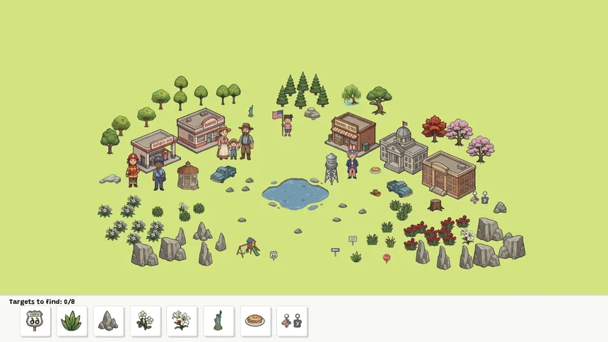 Скриншот 1 к игре 100 Hidden Cats in America