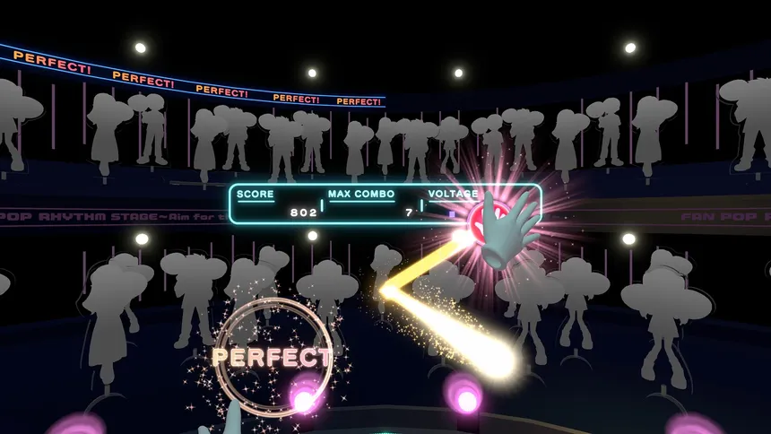 Скриншот 2 к игре FAN POP RHYTHM STAGE〜Aim for the♡〜