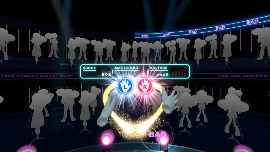 Скриншот 3 к игре FAN POP RHYTHM STAGE〜Aim for the♡〜