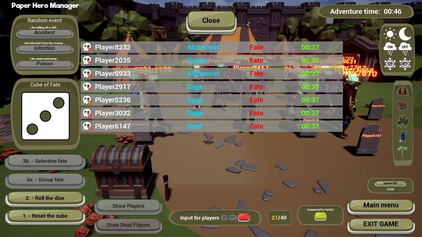Скриншот 6 к игре Paper Hero Manager