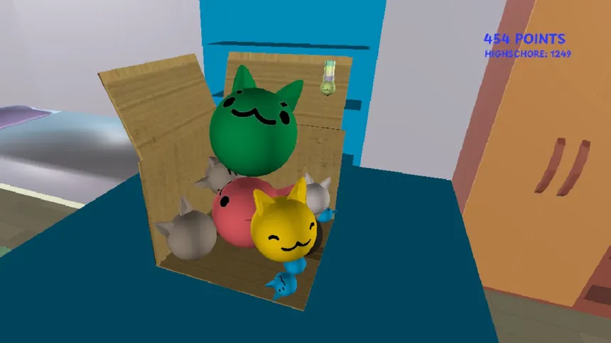 Скриншот 4 к игре Fill the Cat Box!