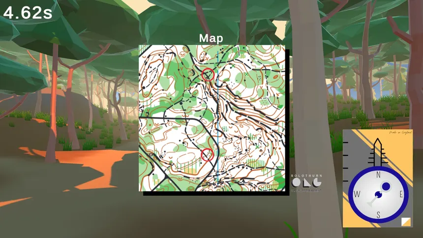 Скриншот 2 к игре Orienteering Simulator