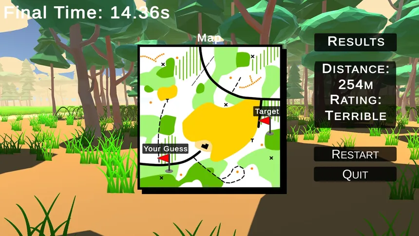 Скриншот 5 к игре Orienteering Simulator