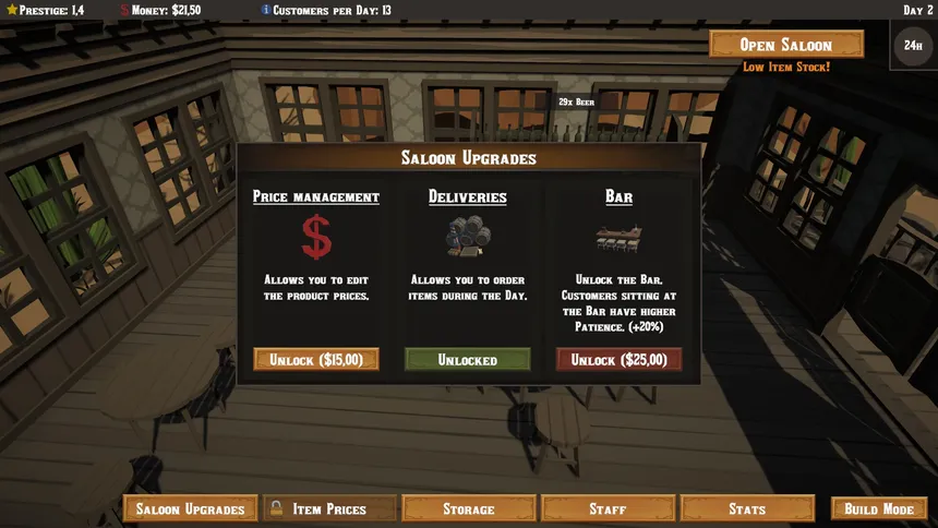 Скриншот 5 к игре Wild West Saloon