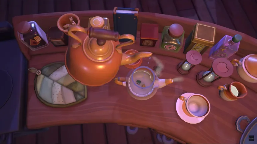 Скриншот 1 к игре Loose Leaf: A Tea Witch Simulator