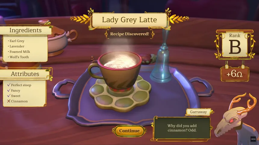 Скриншот 2 к игре Loose Leaf: A Tea Witch Simulator
