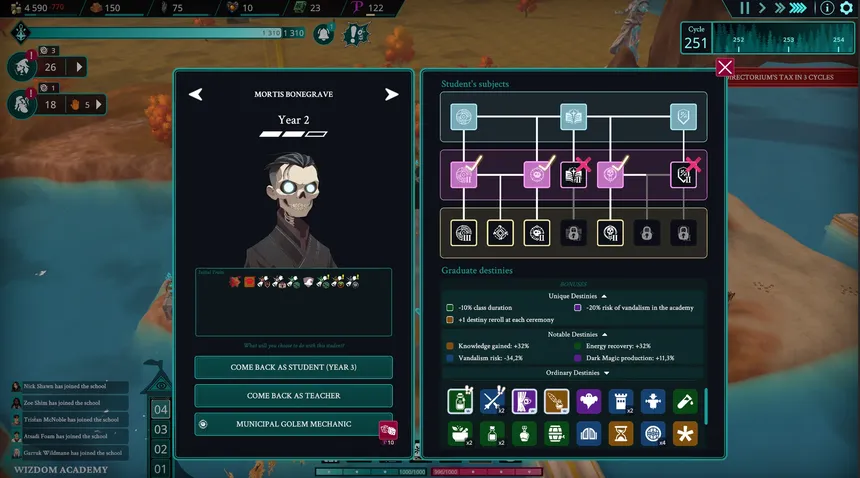 Скриншот 1 к игре Wizdom Academy