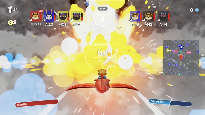 Скриншот 1 к игре Super Cloud Fight