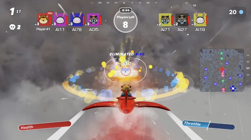 Скриншот 2 к игре Super Cloud Fight