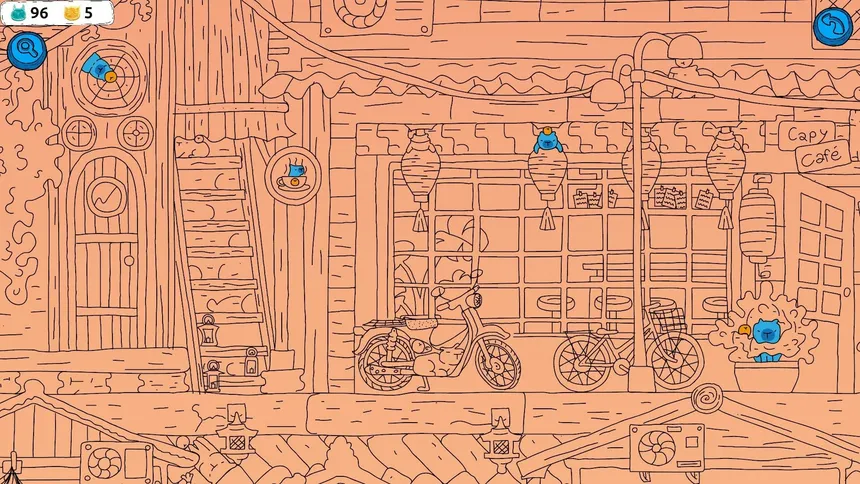 Скриншот 2 к игре Hidden Capybaras with Orange