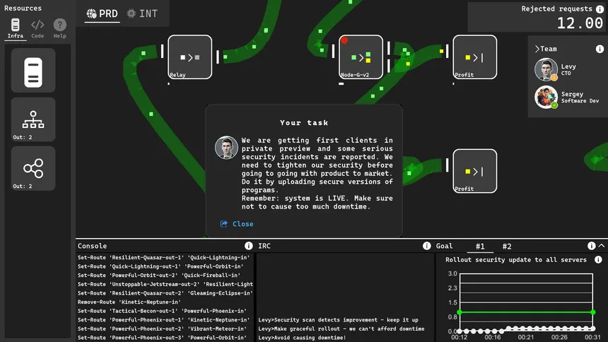 Скриншот 1 к игре SysOps Simulator