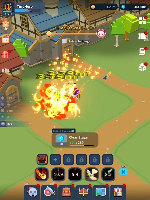 Скриншот 5 к игре Tiny Hero Idle