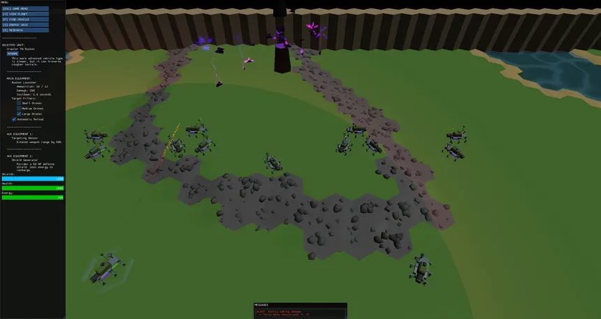 Скриншот 3 к игре Hexbot Colony