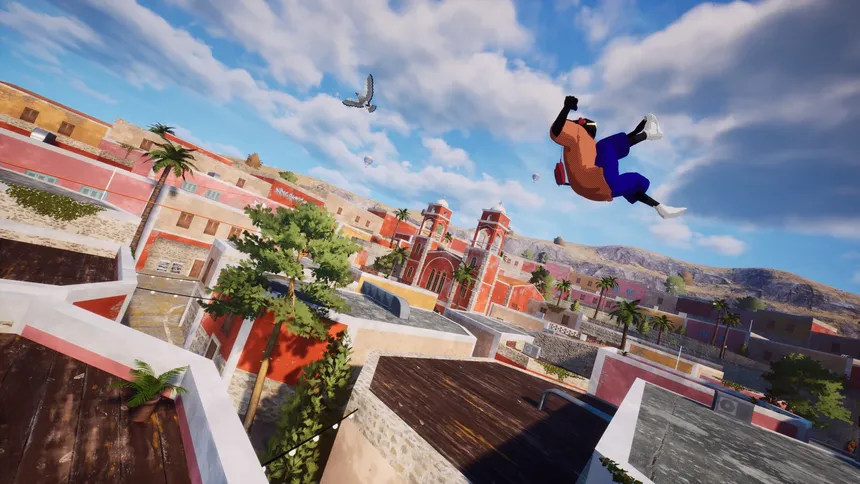 Скриншот 1 к игре Rooftops & Alleys: The Parkour Game