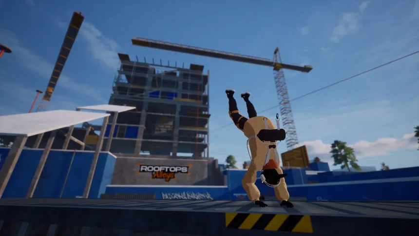 Скриншот 2 к игре Rooftops & Alleys: The Parkour Game