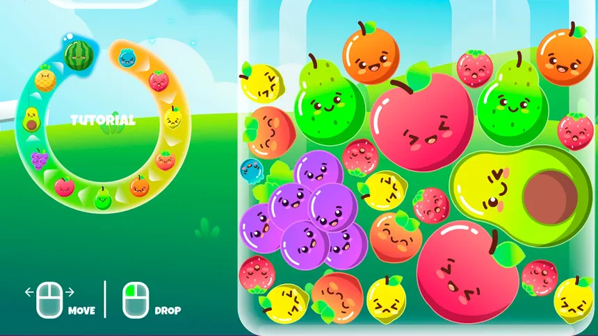 Скриншот 2 к игре Watermelon Suika Game