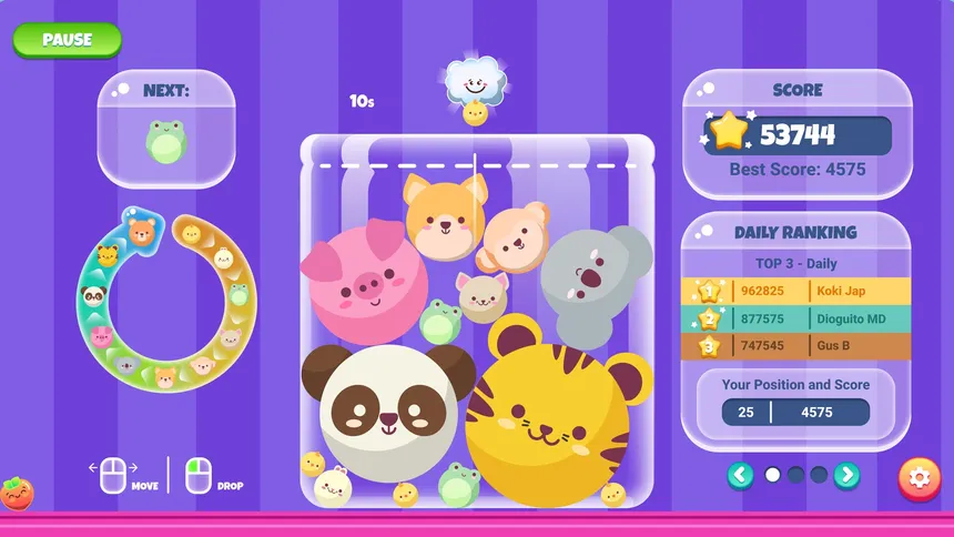 Скриншот 3 к игре Watermelon Suika Game