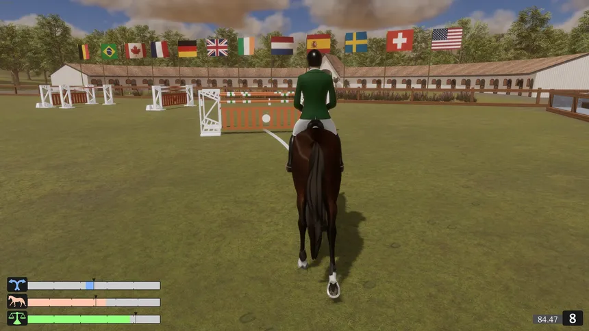 Скриншот 1 к игре Pro Show Jumping