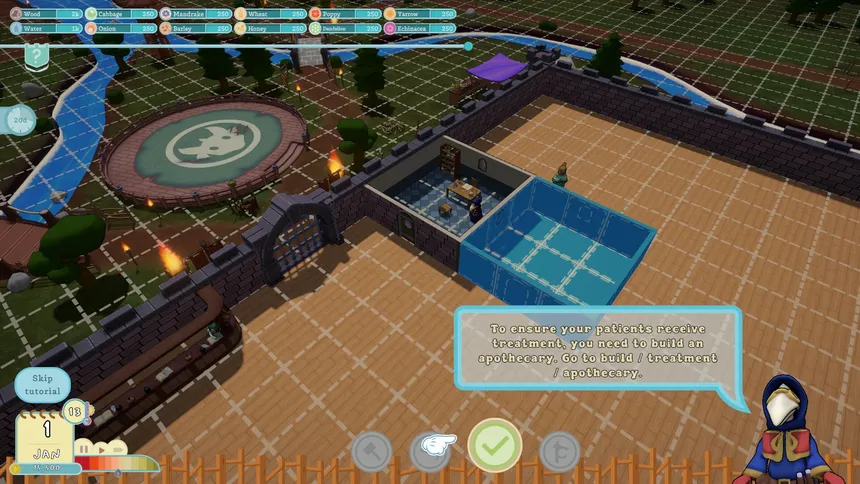 Скриншот 1 к игре Fable Hospital