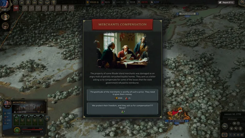 Скриншот 4 к игре Ultimate General: American Revolution