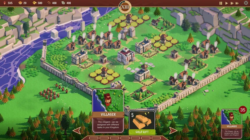 Скриншот 1 к игре Kingdom's Deck