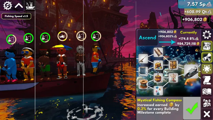 Скриншот 2 к игре Idle Fishing