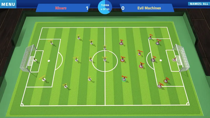 Скриншот 4 к игре TableTop Soccer: Redux
