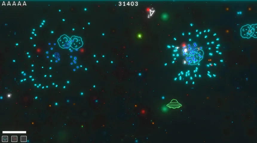 Скриншот 3 к игре Asteroids Neon