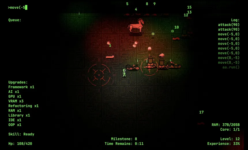 Скриншот 1 к игре HackeRPG