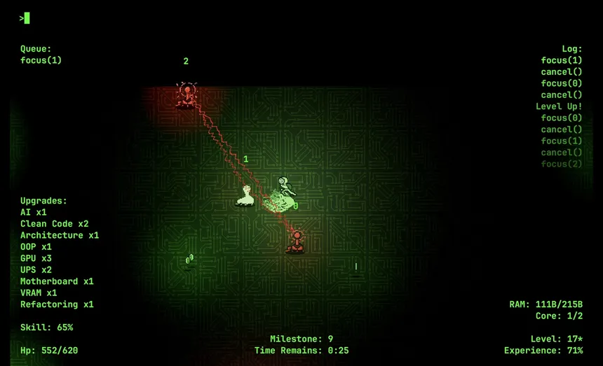 Скриншот 4 к игре HackeRPG