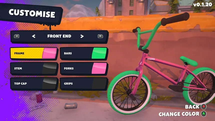 Скриншот 8 к игре Streetdog BMX