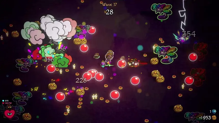 Скриншот 1 к игре Sweet Skullvivors
