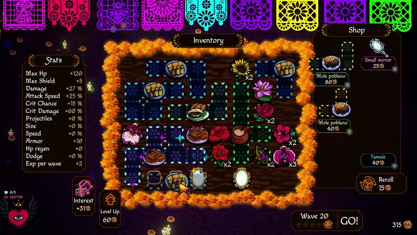 Скриншот 2 к игре Sweet Skullvivors