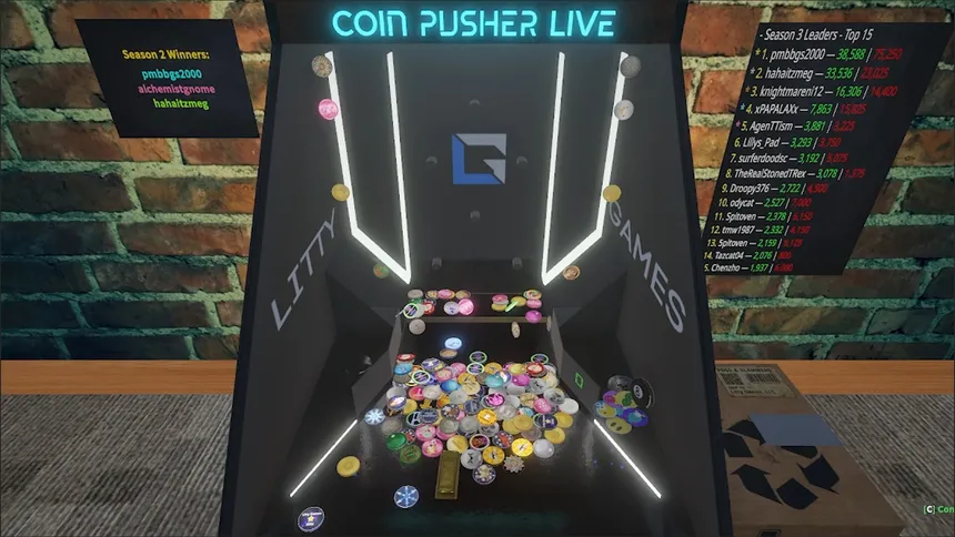 Скриншот 5 к игре Coin Pusher Live