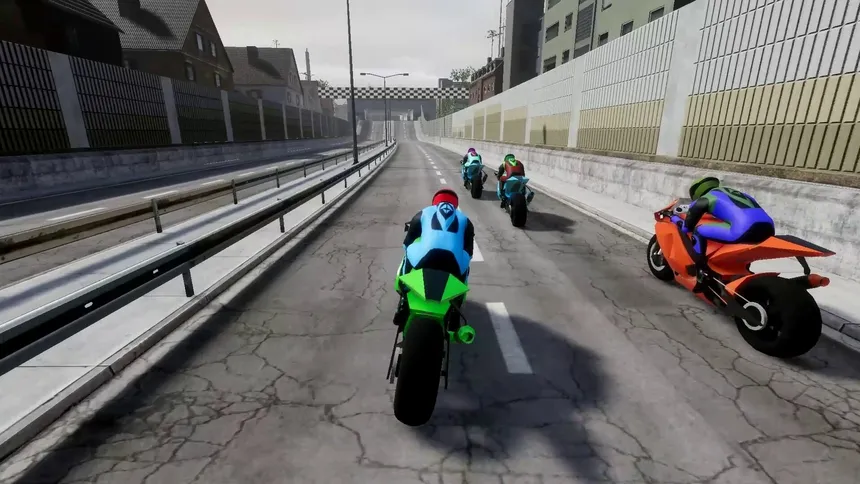 Скриншот 2 к игре Extreme Bike Racing