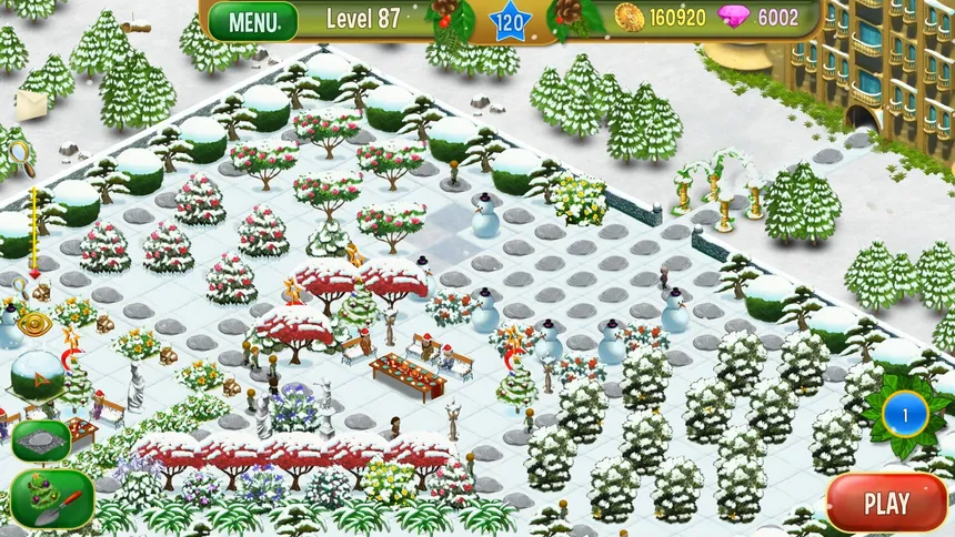 Скриншот 1 к игре Queen's Garden Christmas