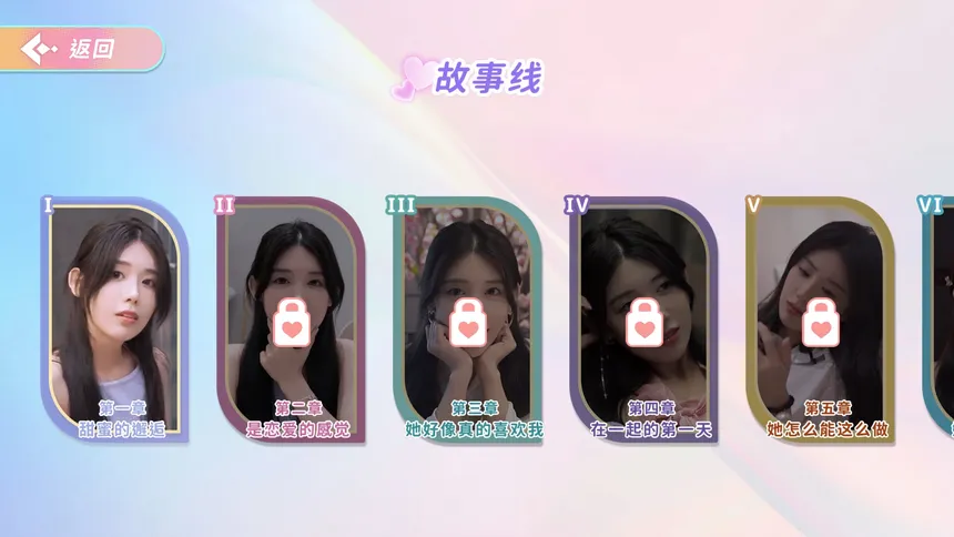 Скриншот 1 к игре 完蛋！我也能追到美女了！