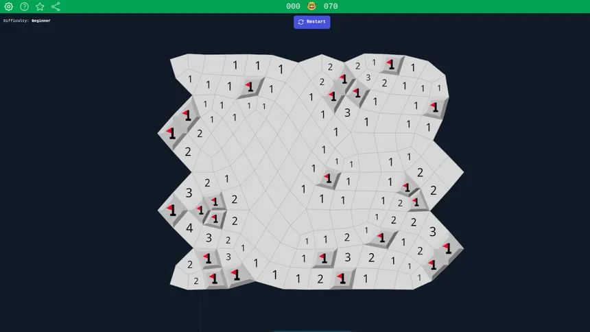 Скриншот 2 к игре Minesweeper Twist
