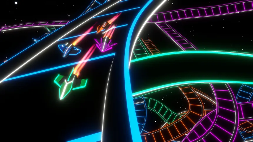 Скриншот 1 к игре Supersonic Bridge Racing