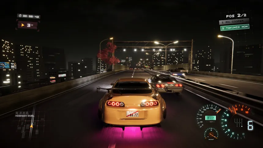 Скриншот 3 к игре Kanjozoku - Wangan Runners