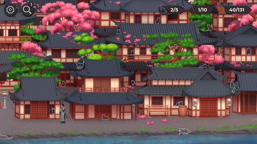 Скриншот 5 к игре Cat Search in Feudal Japan
