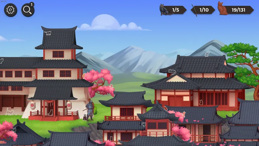 Скриншот 6 к игре Cat Search in Feudal Japan