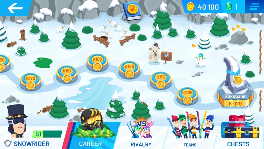 Скриншот 4 к игре Ski Jump Challenge 2024