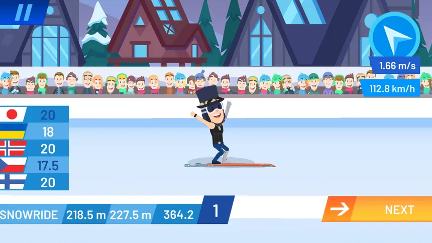 Скриншот 5 к игре Ski Jump Challenge 2024