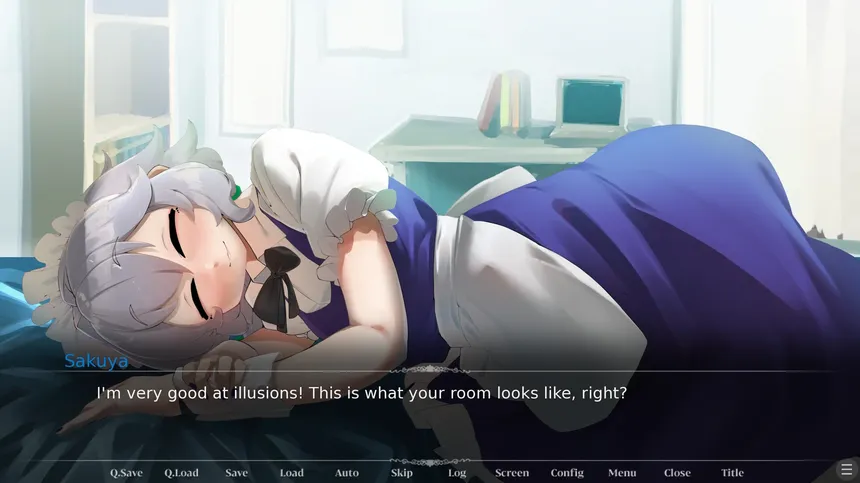 Скриншот 3 к игре Sleeping With Sakuya Izayoi