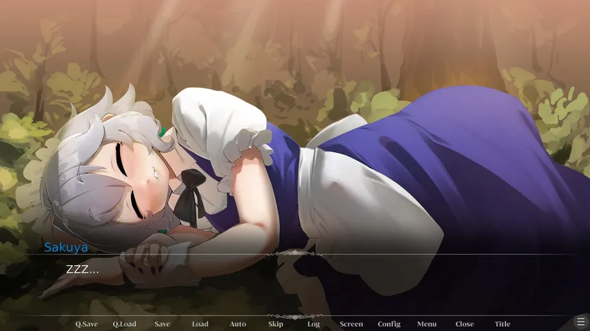 Скриншот 5 к игре Sleeping With Sakuya Izayoi